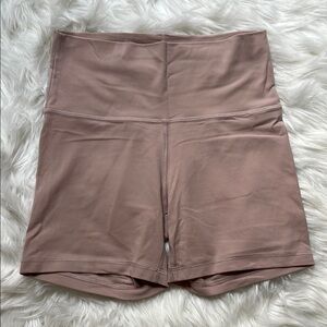 Women's High-Waisted Shorts - Pink